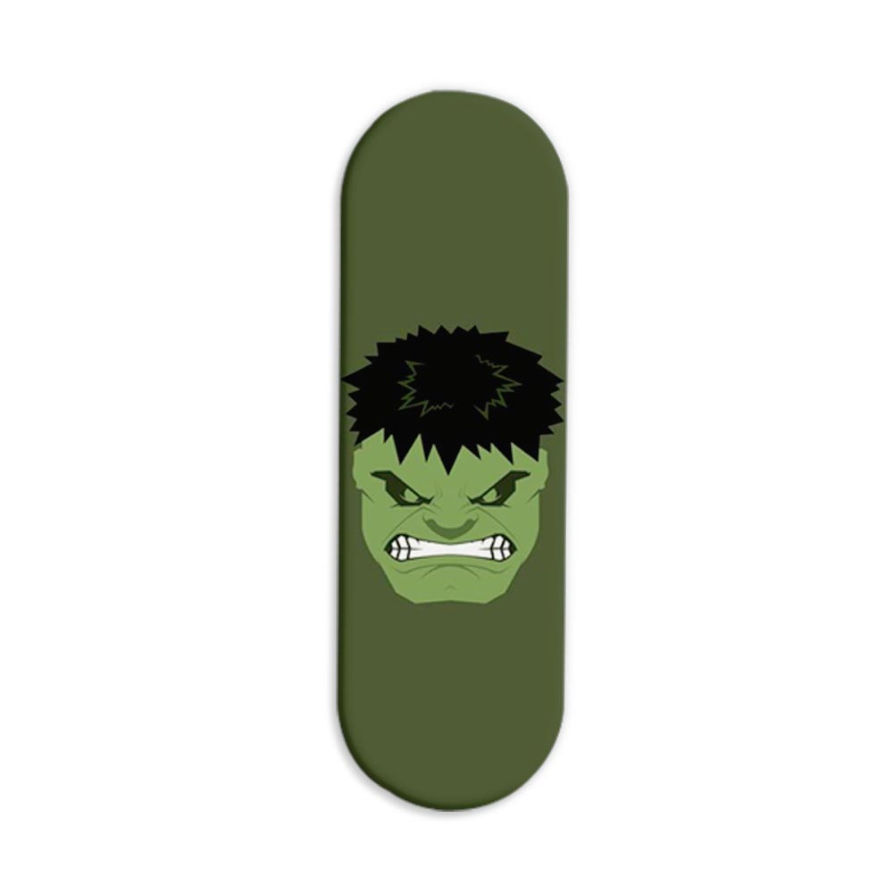 Hulk - Animated Print Printed Slider Phone Grip Holder Hulk - Animated Print Printed Slider Phone Grip Holder - Image 1