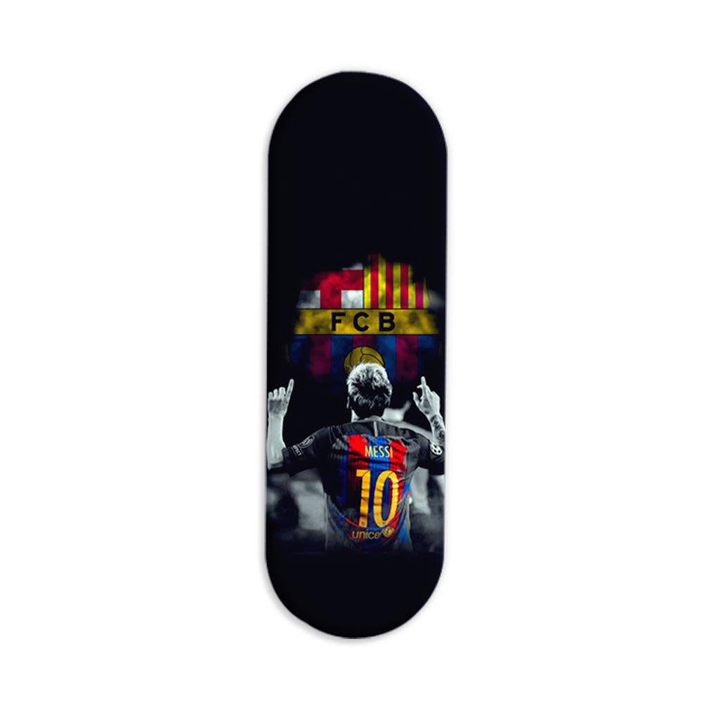 FCB - Messi Printed Slider Phone Grip Holder FCB - Messi Printed Slider Phone Grip Holder - Image 1