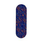 Abstract Printed Slider Phone Grip Holder