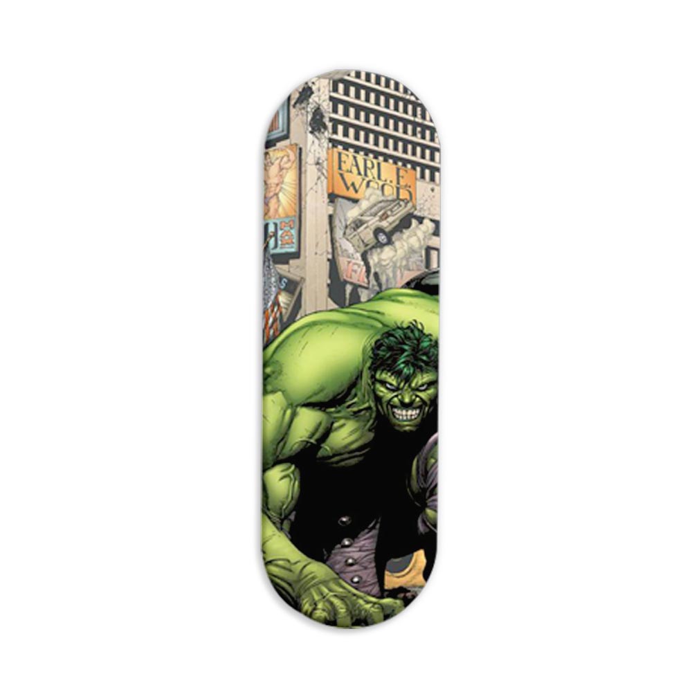 Hulk Printed Slider Phone Grip Holder Hulk Printed Slider Phone Grip Holder - Image 1