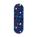 Abstract Printed Slider Phone Grip Holder