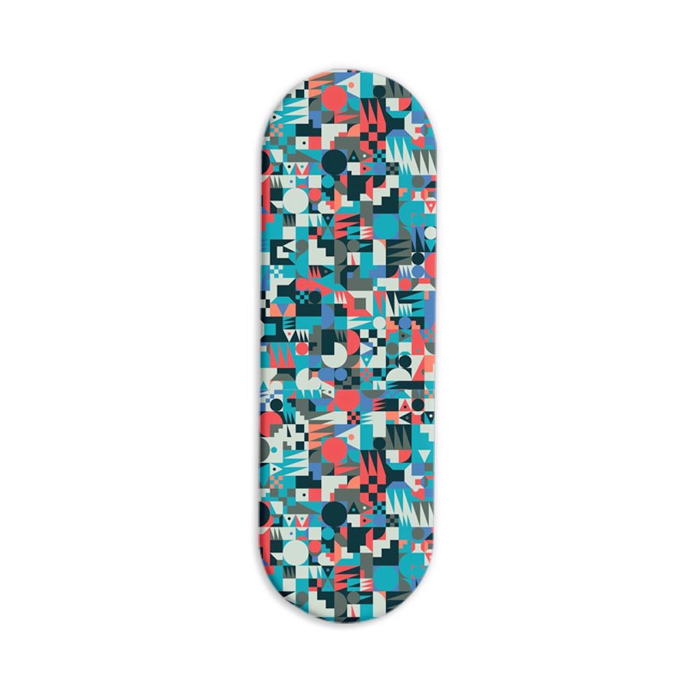 Abstract Printed Slider Phone Grip Holder Abstract Printed Slider Phone Grip Holder - Image 1