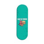 Haq Se Foodie Printed Slider Phone Grip Holder