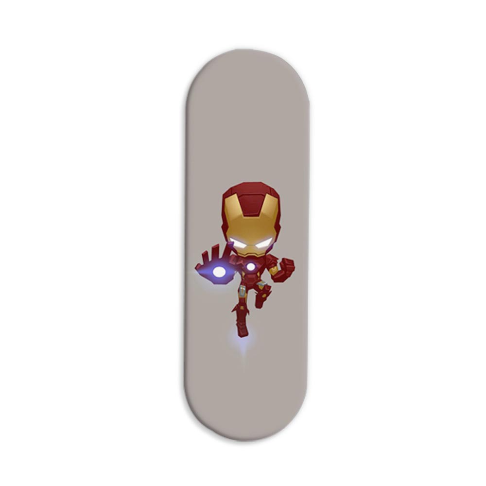 Ironman - Animated Print Printed Slider Phone Grip Holder Ironman - Animated Print Printed Slider Phone Grip Holder - Image 1