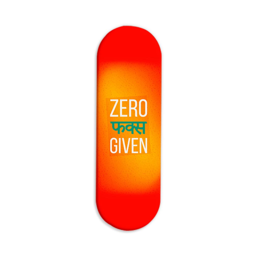 Zero F**ks GivenPrinted Slider Phone Grip Holder Zero F**ks GivenPrinted Slider Phone Grip Holder - Image 1