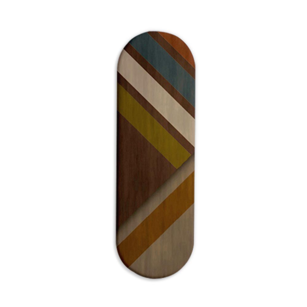 Wooden Printed Slider Phone Grip Holder Wooden Printed Slider Phone Grip Holder - Image 1
