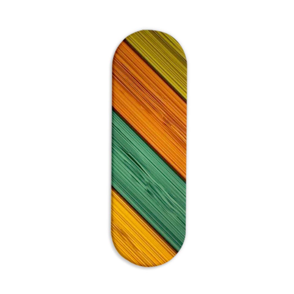 Wooden Printed Slider Phone Grip Holder Wooden Printed Slider Phone Grip Holder - Image 1