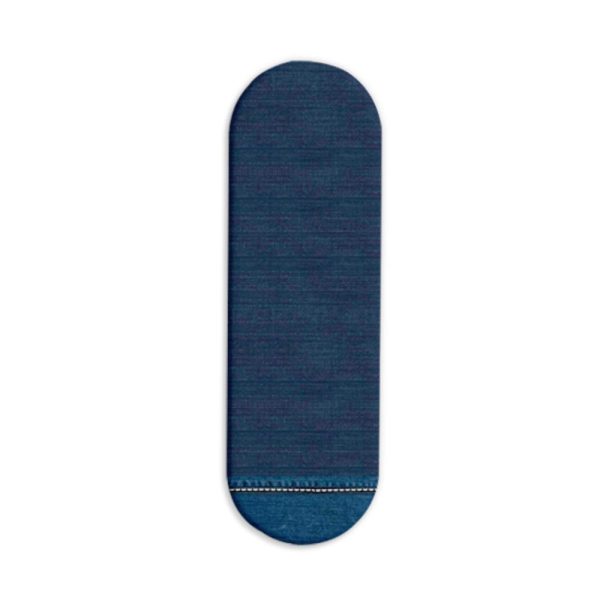 Denim Texture  Printed Slider Phone Grip Holder