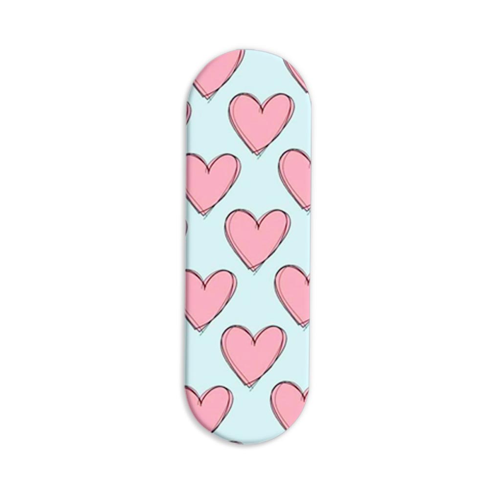 Love Is In The Air Printed Slider Phone Grip Holder Love Is In The Air Printed Slider Phone Grip Holder - Image 1