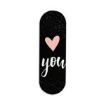 Love You Printed Slider Phone Grip Holder