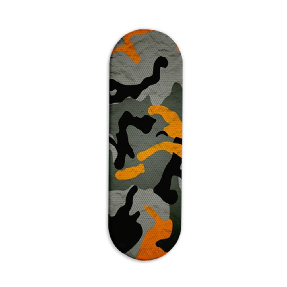 Camouflage Grey Printed Slider Phone Grip Holder Camouflage Grey Printed Slider Phone Grip Holder - Image 1