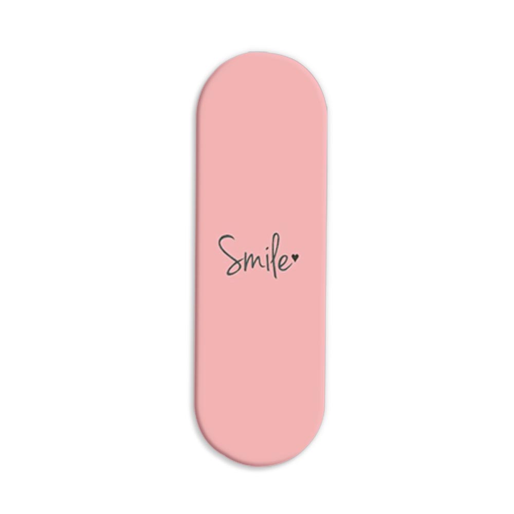 Smile Printed Slider Phone Grip Holder Smile Printed Slider Phone Grip Holder - Image 1