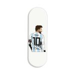 Messi Jersey 10 Back View  Printed Slider Phone Grip Holder