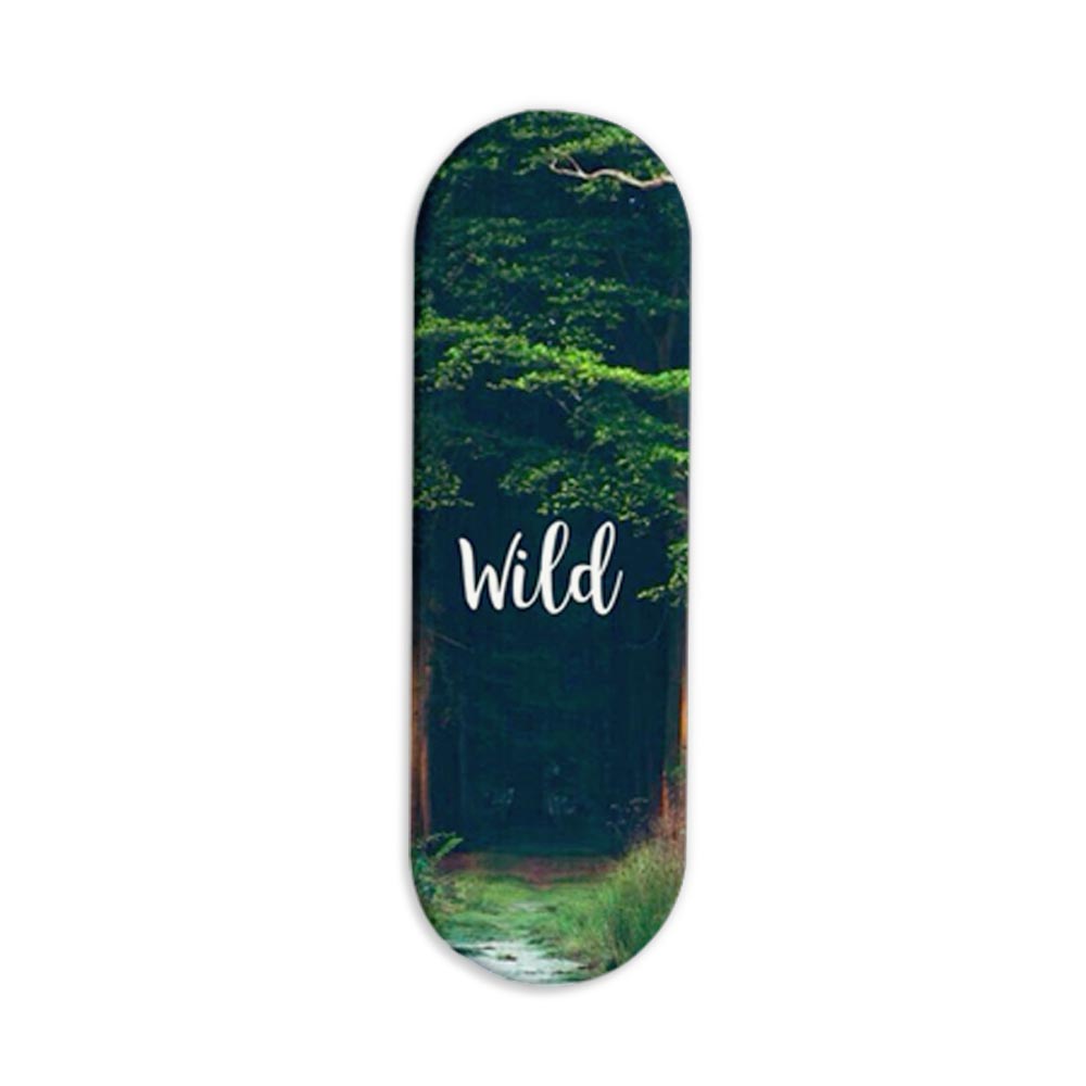 Go Wild With Nature Printed Slider Phone Grip Holder Go Wild With Nature Printed Slider Phone Grip Holder - Image 1