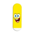 Yellow SpongeBob Printed Slider Phone Grip Holder