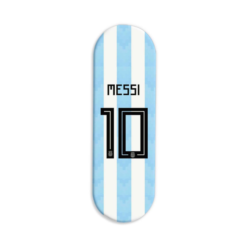Messi Jersey 10 Printed Slider Phone Grip Holder Messi Jersey 10 Printed Slider Phone Grip Holder - Image 1