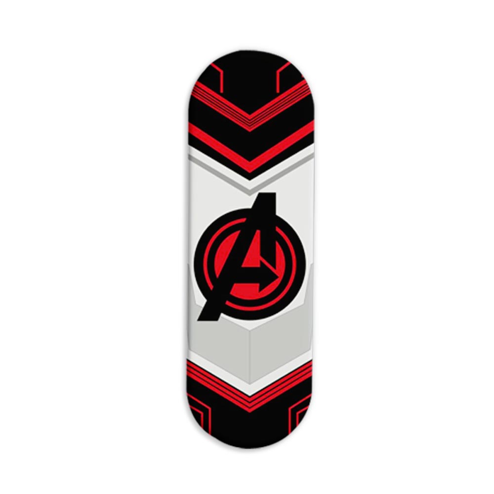 Avengers Logo Printed Slider Phone Grip Holder Avengers Logo Printed Slider Phone Grip Holder - Image 1